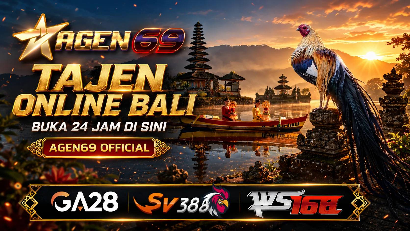 Prosesi Ritual Tajen di Bali - Wantilan dan Persiapan Banten